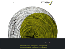 Tablet Screenshot of potrerogroup.com